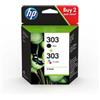Hp - Cartuccia ink originale- 303 - C-M-Y-K - 3YM92AE - C-M-Y 165 pag - K 200 pag (unità vendita 1 pz.)