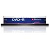 Verbatim - Scatola 10 DVD+R - silver - 43498 - 4,7GB (unità vendita 1 pz.)