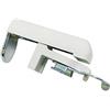 Gardinia Supporto a Clip, Metallo, Bianco, 0.1, 2 unità