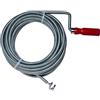 Mejix Tubo per la pulizia di tubi di scolo, Argento (silver), Déboucheur canalisation 700 / 20, 7.00 m, 8 mm, Senza profumo, Solido, Rimuove gli intasamenti, DISGORGANTE PER CANALI, Drain Opener