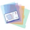 Viquel - Set di 6 divisori in plastica - Maxi formato (24,5 x 30,5 cm) - per raccoglitori A4 Maxi formato o raccoglitore a leva