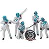 Carrera 20021133 - Set di Figure - Team Meccanici, Argento