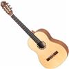 Ortega Guitars Chitarra Concerto per Mancini Slim Neck Full Size - Serie Family - include Gig Bag - top in mogano/abete (R121SN-L)
