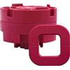 We R Memory Keepers We R Makers Inserto per Button Press Quadrato 32 mm - per Macchina per Spille - Creare 5 Badge con Carta, Cartone eTtessuto - per Abbigliamento, Borse, Eventi, Feste e Laboratori - Incl. Fustella