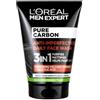 L'Oréal Paris Men Expert Pure Carbon Anti-Imperfection 3in1 gel detergente grassa 100 ml per uomo