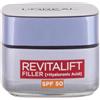 L'Oréal Paris Revitalift Filler HA SPF50 crema solare all'acido ialuronico 50 ml