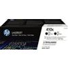 HP BIPACK TONER ORIGINALE HP CF410XD 410X NERO LaserJet PRO M450 M477 6.5K 2 PZ SPEDIZIONE GRATUITA