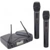 Eikon Proel EIKON WM700DM DUAL coppia microfoni wireless palmare x karaoke canto live