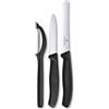 Victorinox Swiss Classic, set composto da coltello da verdura, coltello da pomodori e pelapatate universale