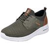 Rieker Sneaker da Uomo B7371, Verde, 46 EU