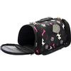 BPS BUENA PET SHOP BPS BPS-5636N - Borsa da trasporto per animali domestici, cani, gatti, animali, 3 misure S/M/L a scelta (L, nero)