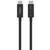 Belkin Cavo Thunderbolt 4 attivo, connessione USB Type-C con Power Delivery PD da 100W e compatibilità con USB 4, TB3, MacBook Pro, iPhone 16, Samsung Galaxy, eGPU e altro, 2 m