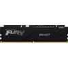 Kingston Ram DIMM DDR5 16GB Kingston 5600MHz CL40 1.25V Fury Beast Nero [KF556C40BB-16]