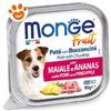 Monge Dog Fruit Adult Maiale e Ananas - Vaschetta Da 100 Gr