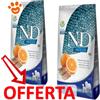 Farmina Dog N&D Ocean Adult Medium Maxi Aringa e Arancia - Offerta [PREZZO A CONFEZIONE] Quantità Minima 2, Sacco Da 12 Kg