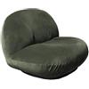 GUBI poltrona PACHA LOUNGE CHAIR - 10964-VELVET2-4956-BLACK-BASE