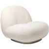 GUBI poltrona PACHA LOUNGE CHAIR - 10964-HARP-24-PEARL-GOLD-BASE