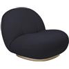 GUBI poltrona PACHA LOUNGE CHAIR - 10964-VIDAR-554-PEARL-GOLD-BASE