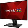 ViewSonic VP2458 Monitor professionale Full HD da 24 pollici con 100% sRGB, Delta E<2, calibrazione colore hardware, VGA, HDMI, DisplayPort per progettazione grafica, fotografia e editing video, nero