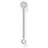 Thomas Sabo Orecchini 925 argento zirconia cubica Donna, Argento, OneSize - H2237-051-14