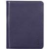 RHODIA 211005C - Portablocco e portadocumenti N°11 Blu Notte - per Bloc-Notes e taccuini in Formato A7 (7,4x10,5 cm) - Simil Cuoio Italiano Premium