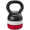 Perfect Fitness Perfect Kettlebell Regolabile con 7 Pesature (1,4-5,4 kg), Impugnatura Ergonomica, Base Piatta per Stabilità e Conservazione, Perfetto per Allenamenti di Forza a Casa