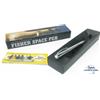 Penna a sfera Fisher Space pen Cap-0-Matic con Swarovski BIANCO