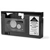Nedis Convertitore VHS, conversione da VHS-C a VHS, plug and play, nero