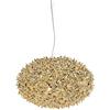 Kartell Bloom 09268GG S1, Lampada a Sospensione, Oro, Ø 53