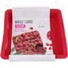 Crealys 513014 Stampo quadrato in silicone rosso