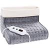 Promed Scaldapiedi KFS-100- Scaldapiedi Elettrico - Interno Rimovibile e Lavabile - 6 Livelli di Temperatura, Arresto Automatico a 90 Minuti, Protezione Antisurriscaldamento - Per Scarpe Fino al N. 46