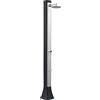 Arkema Design Doccia solare Big Happy Five con banda inox lavapiedi e serbatoio da 36 lt