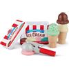 Melissa & Doug Set Coni Gelato - Gioco Educativo in Legno per Bambini, Coni e Palline con Cucchiaio Magnetico, Gioco di Imitazione Montessori, Regalo per Bambini e Bambine, 3+ Anni