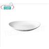 SATURNIA - PIATTO BISTECCA Tivoli in Porcellana Bianca cm.30,7x28,5 - indicato PREZZO UNITARIO - acquistabile in Confezione di 6 Pezzi o Multipli di 6