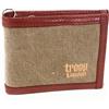 Troop London Portafoglio Uomo in canvas e pelle Troop London Khaki 349