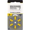 Rayovac 60 x Tipo 10 (GIALLO) - RAYOVAC Extra Advanced 10 / 1,4 V / 110 mAh - Pile per apparecchi acustici - confezione da 60 (10 x 6)