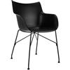 KARTELL sedia con braccioli poltroncina Q/WOOD - 4913-NN