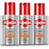 Alpecin Tuning Caffeine Shampoo 3 x 200 ml | Trattamento che preserva il colore scuro dei capelli e ne favorisce la naturale crescita, per Uomo