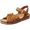 Geox Donna D Spensierata C Sandali senza tacco, Marrone (Cognac), 35 EU