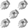 cyclingcolors Fermaporta freno per bicicletta in alluminio compatibile con Weinmann, confezione da 5 pezzi, 5,7 x 10,9 mm