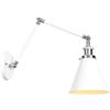 YFMYY Retro Vintage regolabile lungo braccio altalena lampada da parete Edison applique da parete stile loft applique da parete industriale appliques e27 illuminazione decorativa LED