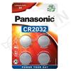 Panasonic CR2032 Batteria al litio 3V Blister 4 pz