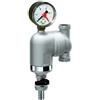 FAR FILTRO PER IMPIANTI SANITARI FAR 39A8 FF IN OTTONE CROMATO CON MANOMETRO