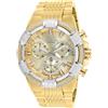 Invicta Bolt 25868 Oro Orologio Uomo Quarzo - 51 mm