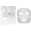 MINERVA Gold Collagen Hydrogel Mask Maschera Viso Idratante 4 Maschere
