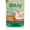 Oasy per gatti bustine al pollo - 6 bustine da 70gr.