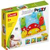 Quercetti 2270 Quercetti-2270 Jumbo Peggy-Early Learning Button Art Game Construction Plugging Toys