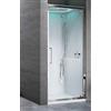 Novellini Eon G 80x80 in Nicchia Box Idromassaggio e Hammam - TAPS: Mezclador mecánico - Plato de ducha de altura: H 11,5 cm - Color de perfil: blanco - panel: Blanco brillante - Optional: Sans filtre adoucisseur pour sauna - Optional: Sans tabouret en …