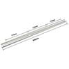belupai 600mm T-Track Mitra Track Jig Slot Strumento di bloccaggio del bordo dritto 30x12.8mm T Maniglia di bloccaggio della pista T Calibro pesante per la lavorazione del legno Router Tavolo visto