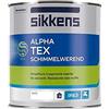 SIKKENS Alpha Tex Schimmelwerend SF 1 litro Idropittura murale traspirante per interni, resistente all'aggressione delle muffe, esente da solventi.